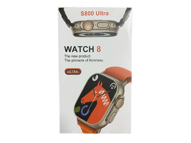 &u+ RELOJ INTELIGENTE SMARTWATCH S800 ULTRA (6002)